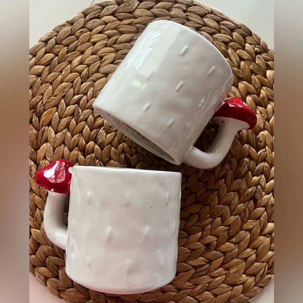 Sheffield Home Mushroom Red Mug